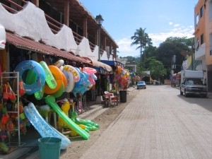 Some of the shops in Las Ayala.